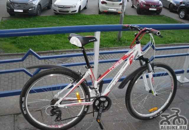 Новый велосипед стелс miss 6100v 15 на гарантии