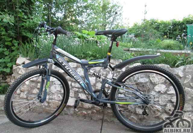 Новый горный велосипед Стингер Highlender SX - 100