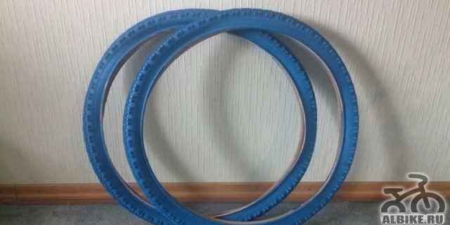 Синие шины vinca для велосипеда