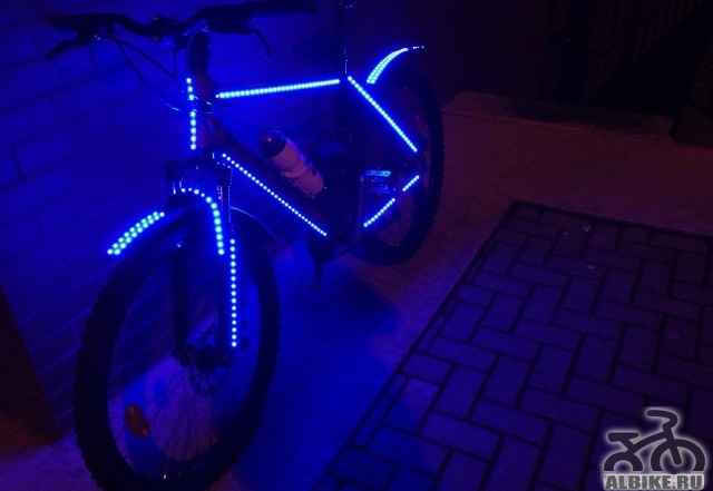 Делаю подсветку на велосипеды
