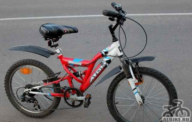 Подростковый горный двухподвесной велосипед - Фото #1