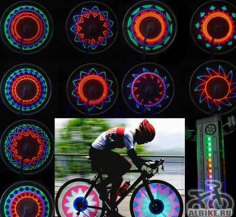 Подсветка для колес велосипеда Монкей light - Фото #1