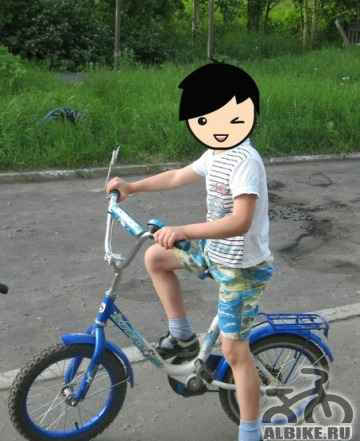 Велосипед в хорошем состоянии, на возраст 5-6 лет - Фото #1