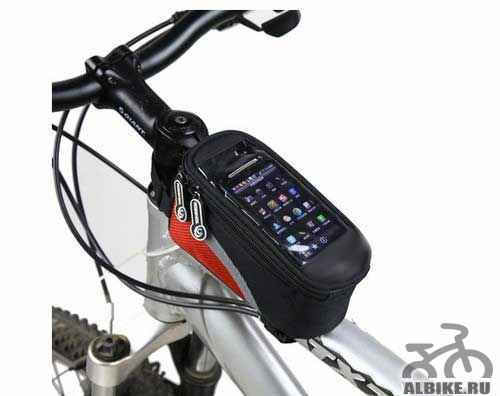 Велосумка с карманом для смартфона до 5.5 дюймов - Фото #1