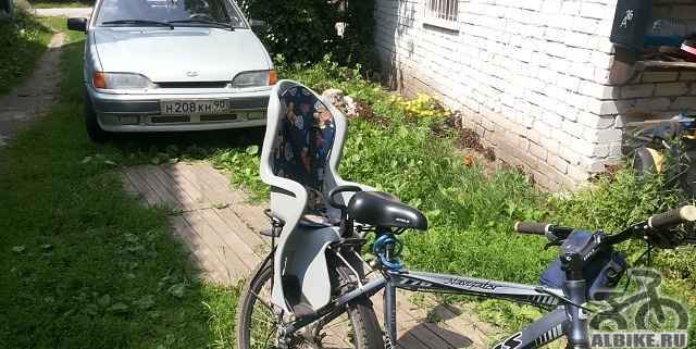 Продаю детское велокресло на багажник - Фото #1