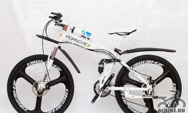 Горный велосипед Порше (белый) на литых дисках - Фото #1