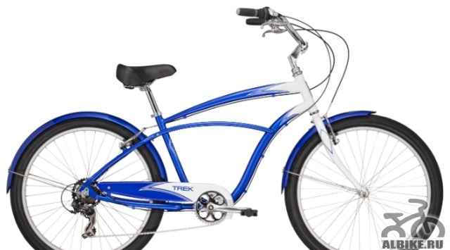 Велосипед Трек 12 Calypso 19" бело-синий - Фото #1