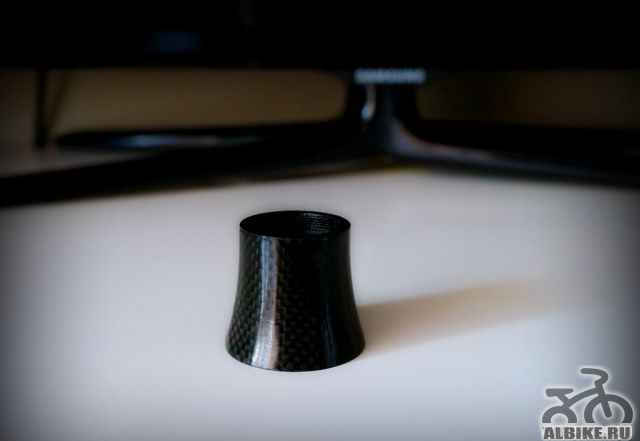 Карбоновое проставочное кольцо cпайсер (40 мм) - Фото #1