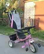 Велосипед Moby Kids розовый 3-колесный