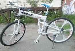 Новый оригинальный велосипед хамер - белый