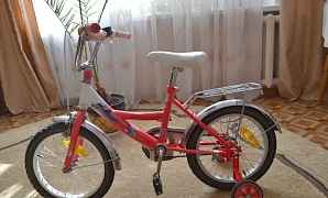 Велосипед детский розовый для девочки