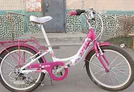 Велосипед Стелс Пилот 230 Girl (с допол колесами)