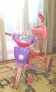 Трехколесный детский велосипед-каталка