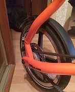 Складной английский велосипед Strida LT (оранжевый