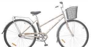 Велосипед дорожный с корзинкой