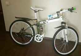 Складной горный велосипед БМВ X6 Двухподвес