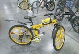 Велосипед Хаммер жёлтый можно посмотреть