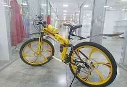 Велосипед Хаммер жёлтый можно посмотреть