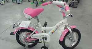 Детский велосипед (новый) сафари flora 12"