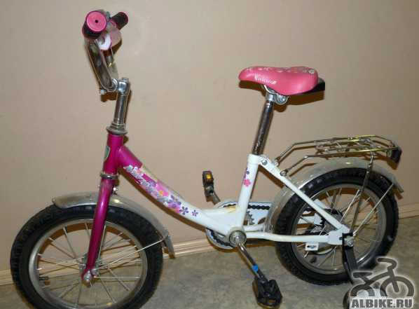 Детский велосипед для девочек д14 Навигатор - Фото #1