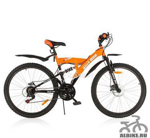 Горный велосипед Блэк One Флеш Disc, оранжевый