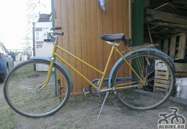 Отличный велосипед с низкой рамой