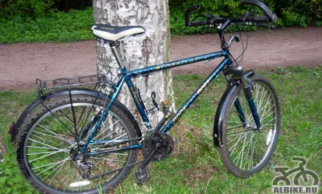 Велосипед B. S. A. 26" колёса, передний амортизато