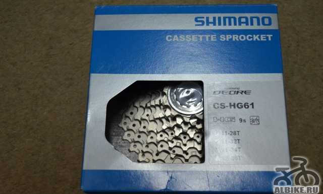 Кассета shimano deore CS-HG61-9 (11-32) Новая