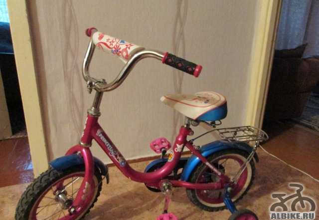 Велосипед для девочки "Принцесса" 12" - Фото #1