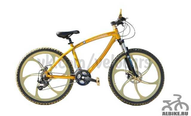 Велосипед БМВ X1 Жёлтый - Фото #1