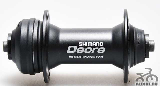 Втулка передняя Shimano Deore HB-M535 - Фото #1