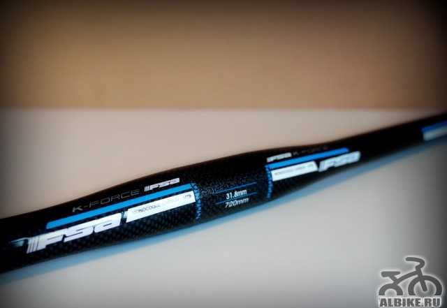 Карбоновый руль FSA K-Форс Blue Line Carbon - Фото #1
