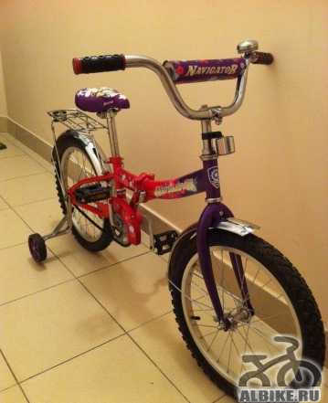Велосипед для девочки 5-7