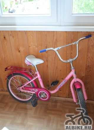 Велосипед для девочки от 4лет