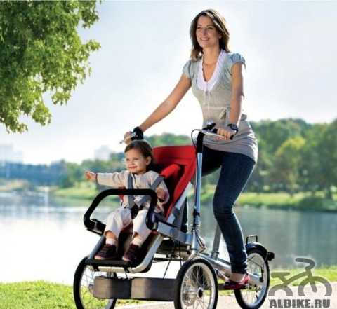 Прокат Велотрансформера для мамы и малыша - Фото #1