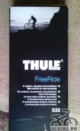 Автомобильное велокрепление thule freeride 532
