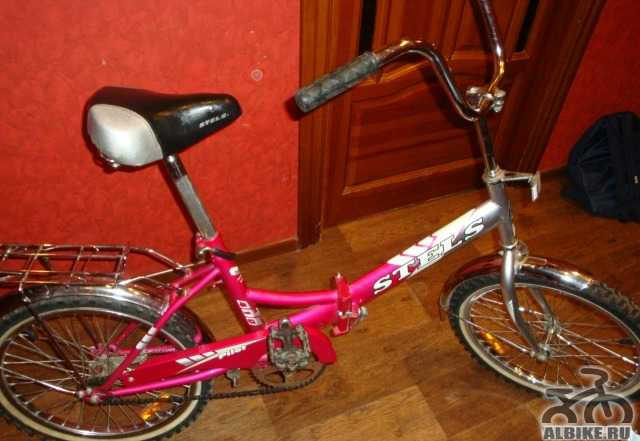 Велосипед стелс для девочки