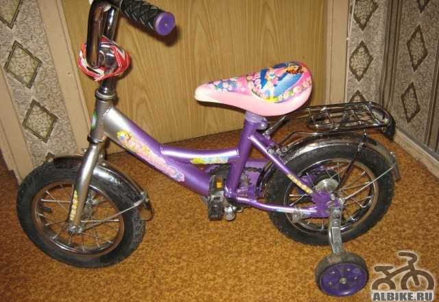 Детский велосипед, колеса 12" радиус - Фото #1