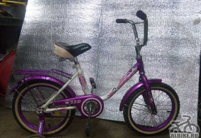 Детский велосипед для девочки Стелс Пилот 110 - Фото #1