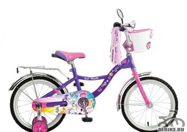 Велосипед детский Novatrack MY little пони 16