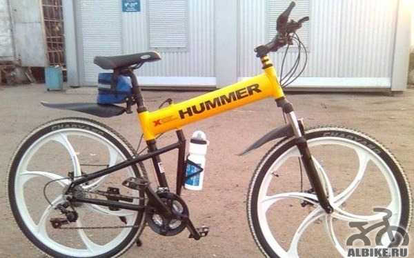 Велосипед Хаммер на литых дисках