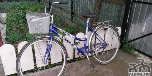 Купить бу велосипед на куфаре. Стелс 330 велосипед. Велосипед стелс навигатор 330. Стелс 330 женский. Велосипед старый Стингер бело-голубой.