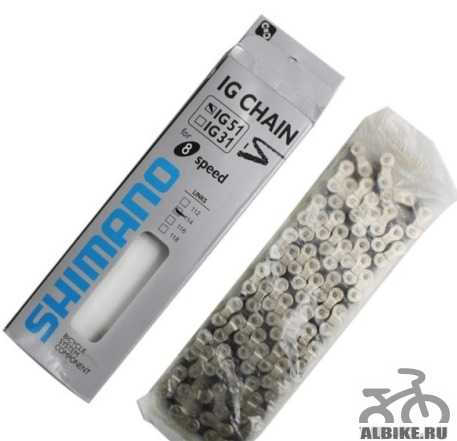 Shimano IG51 8-скоростная цепь для велосипедов