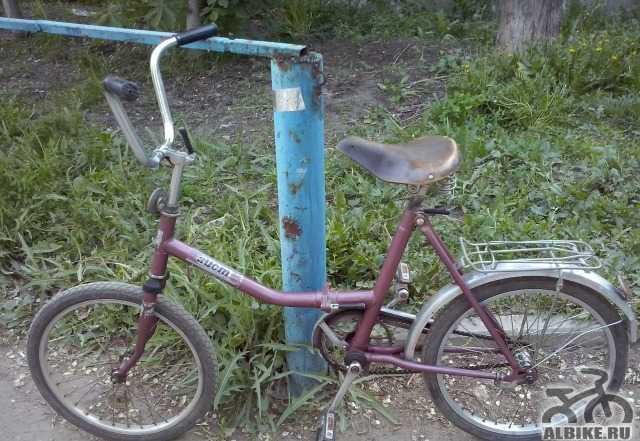 Велосипед аист складной