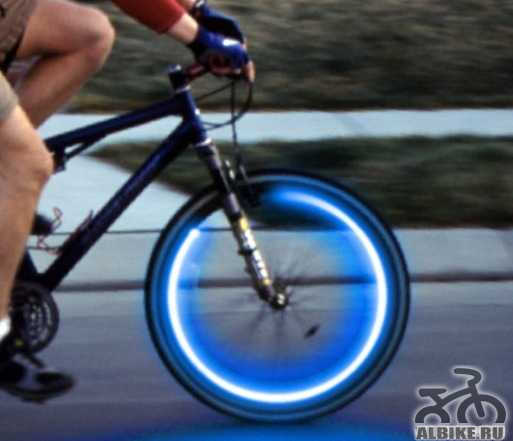 Хит Велосипедистов - Подсветка колеса по диаметру