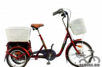 Электрический 3-х колесный велосипед