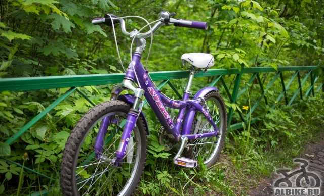 Велосипед детский Стелс пилот 240 girls сиреневый - Фото #1