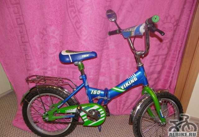 Детский велосипед викинг трек 160 - Фото #1