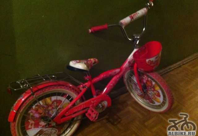 Велосипед winx для девочки