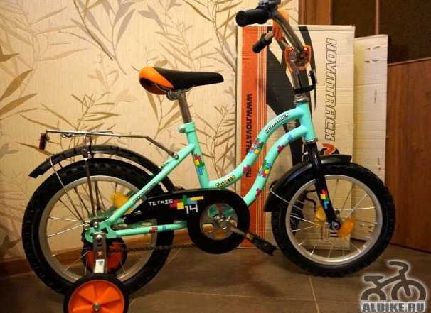 Новый велосипед novatrack для девочек 3-5 лет